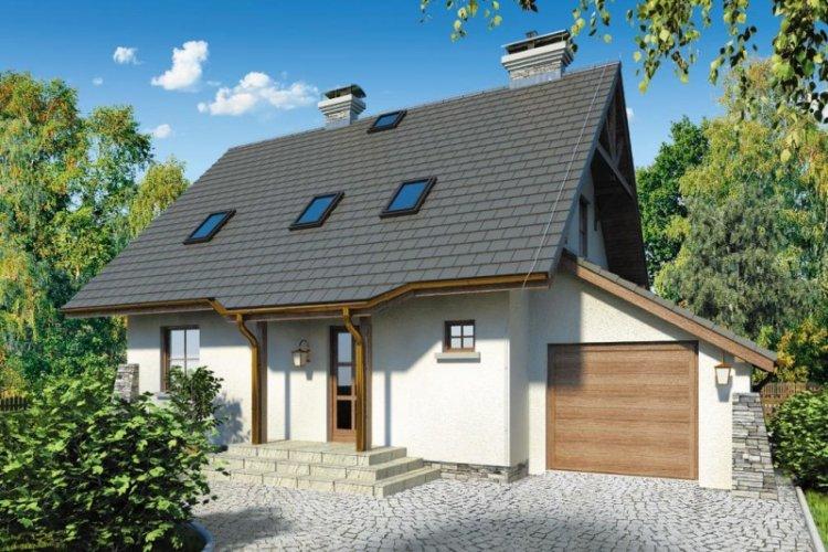 Крыша - Дом с мансардой