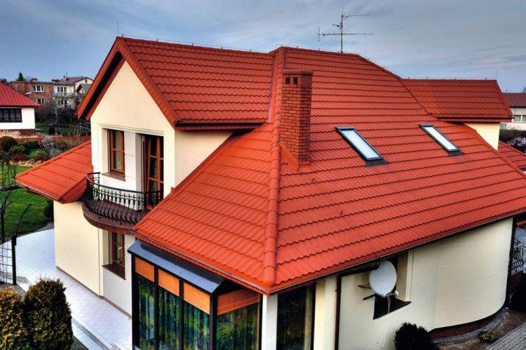 Крыша дома в скандинавском стиле