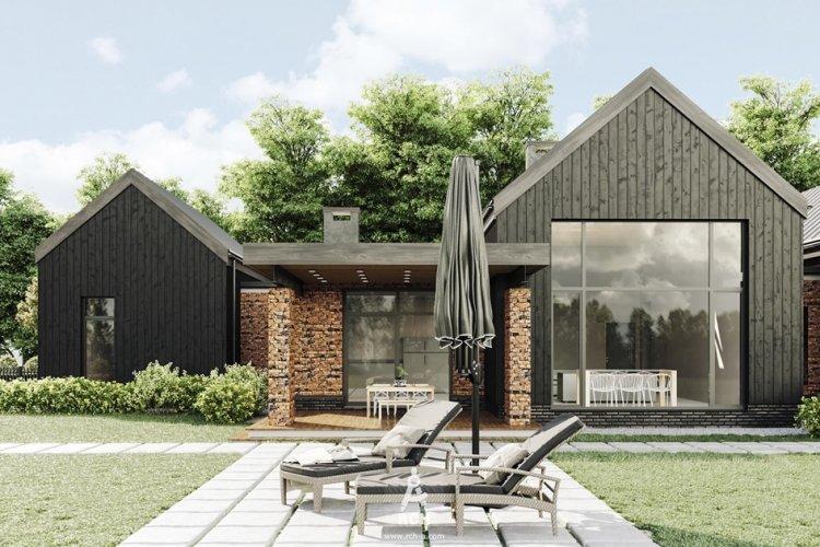 Дом в скандинавском стиле с гаражом - проекты и фото