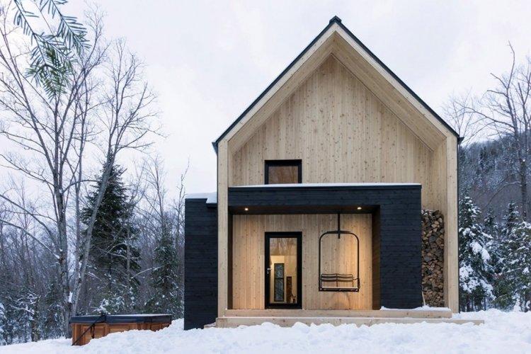 Дом в скандинавском стиле с мансардой - проекты и фото