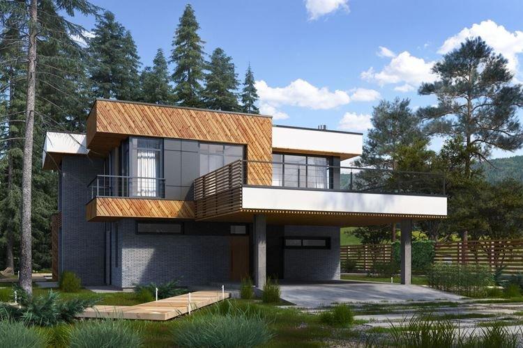 Материалы - Дома в современном стиле