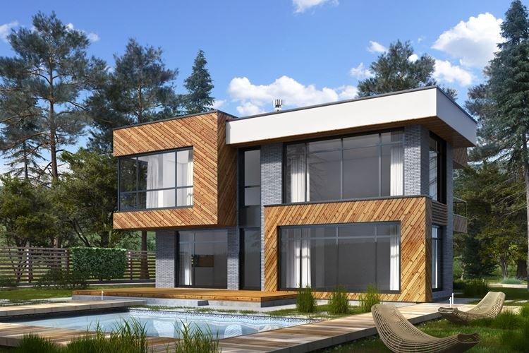 Дома в стиле хай-тек - проекты и фото