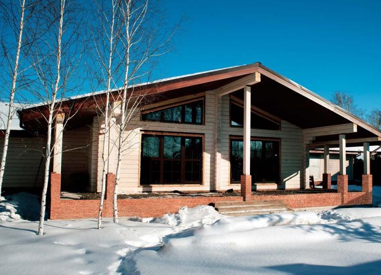 Одноэтажные дома в стиле шале - Проекты