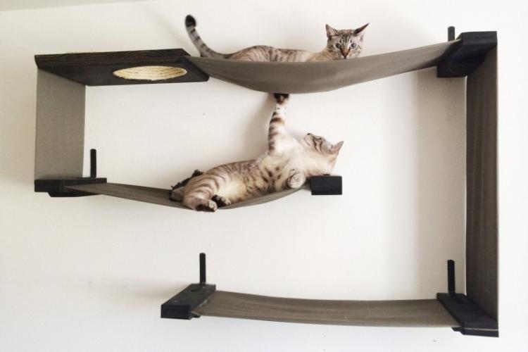 Домик для кошки своими руками - фото и идеи