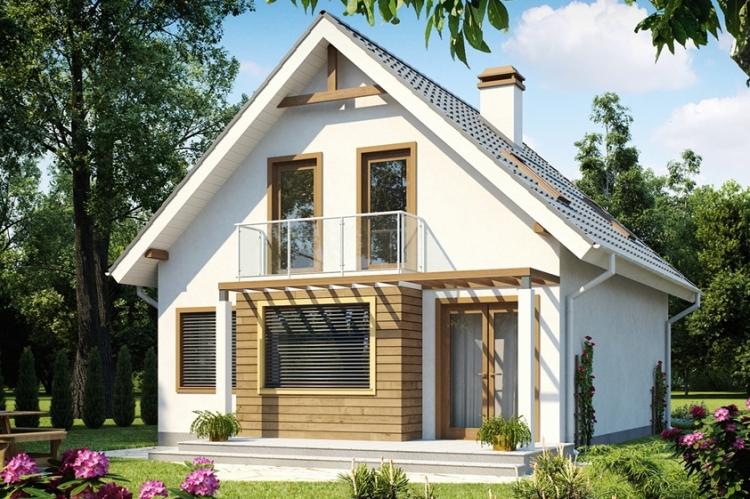 Двухэтажные дома с мансардой - проекты и фото