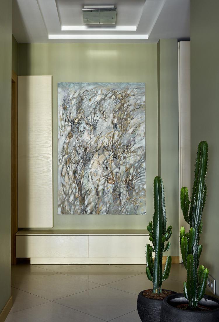 Экологичный интерьер квартиры 80 кв.м., Москва