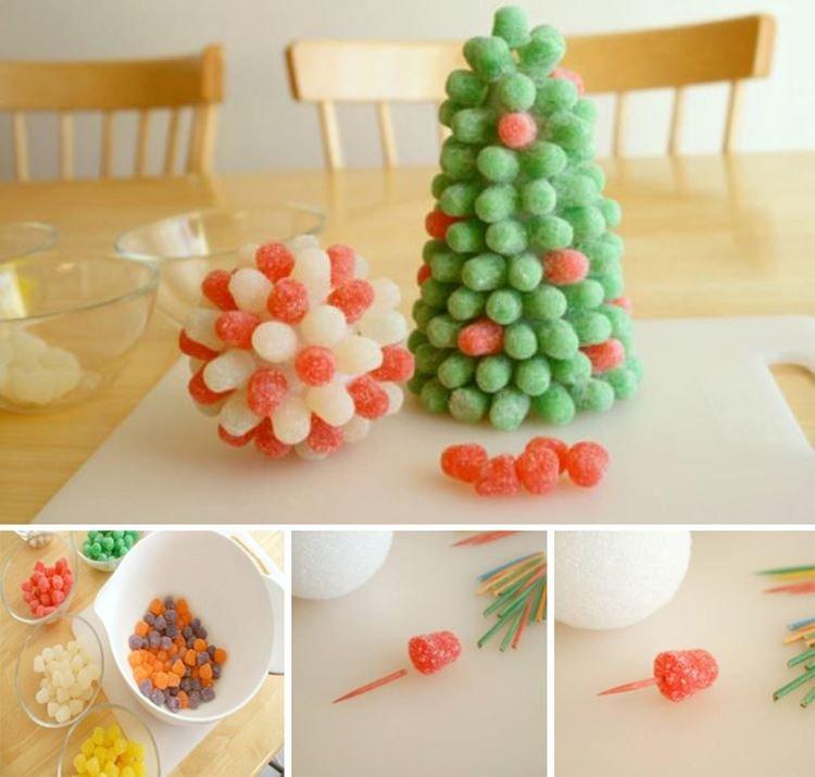 Елка из мармеладок своими руками