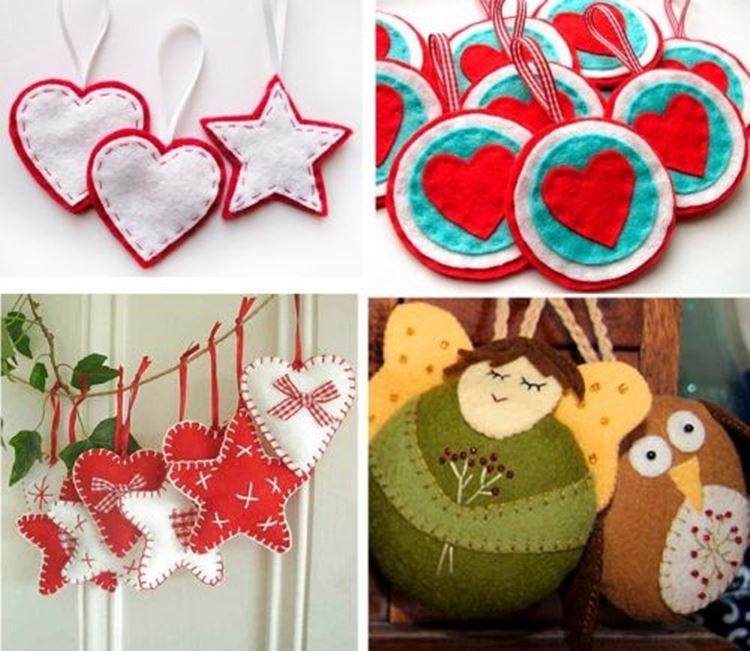 Елочные игрушки на Новый год своими руками - фото и идеи