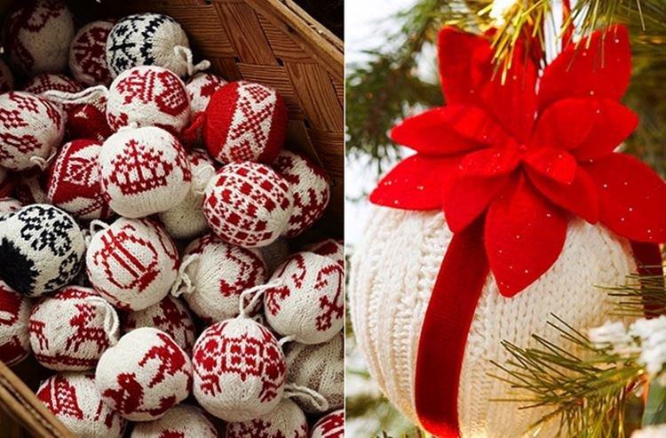 Елочные игрушки на Новый год своими руками - фото и идеи