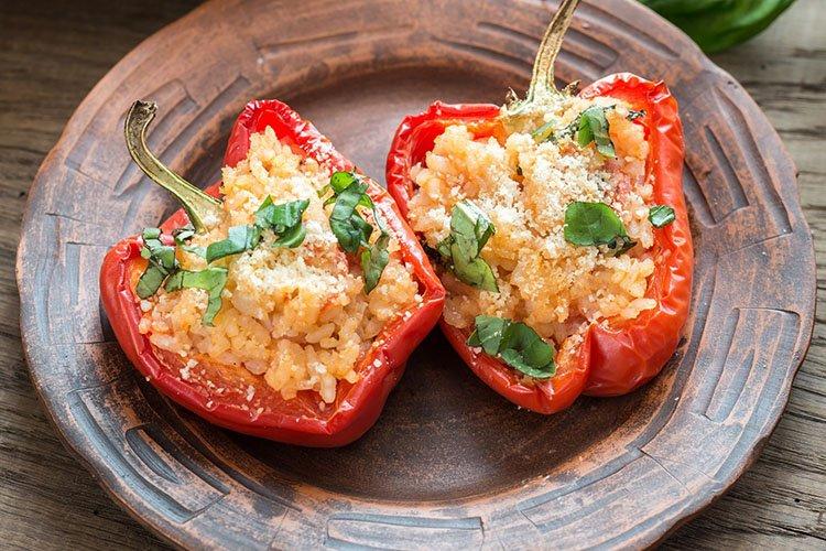 Фаршированный перец с фаршем и кунжутом - рецепты