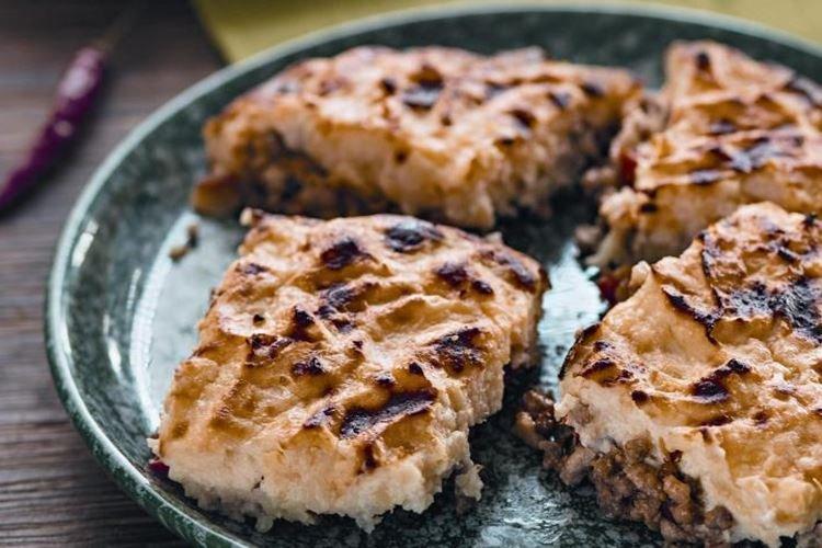 Запеканка с фаршем и картофелем