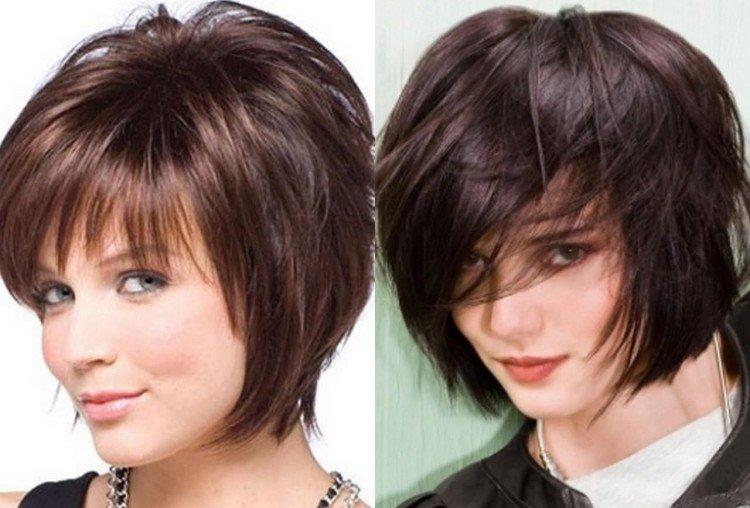 Стрижки для круглого лица 2021 - фото и идеи