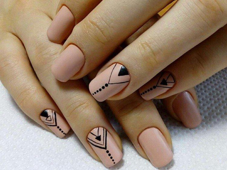 Нюдовый маникюр - фото и идеи