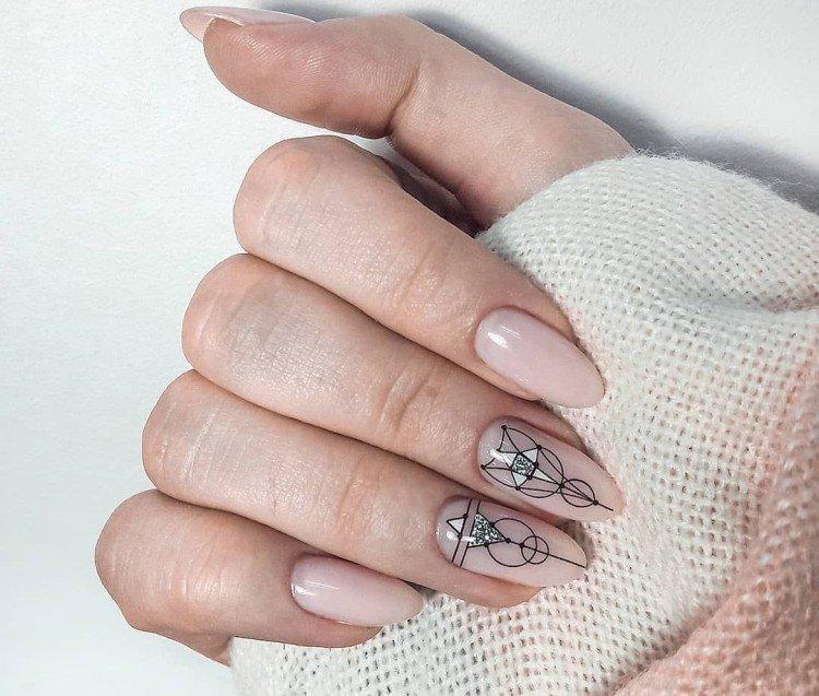 Нюдовый маникюр - фото и идеи