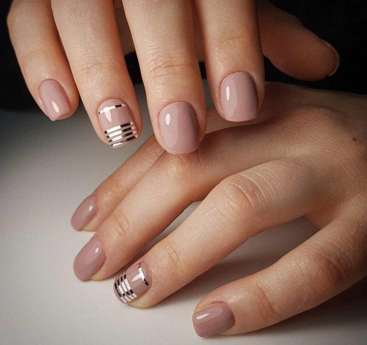 Нюдовый маникюр - фото и идеи