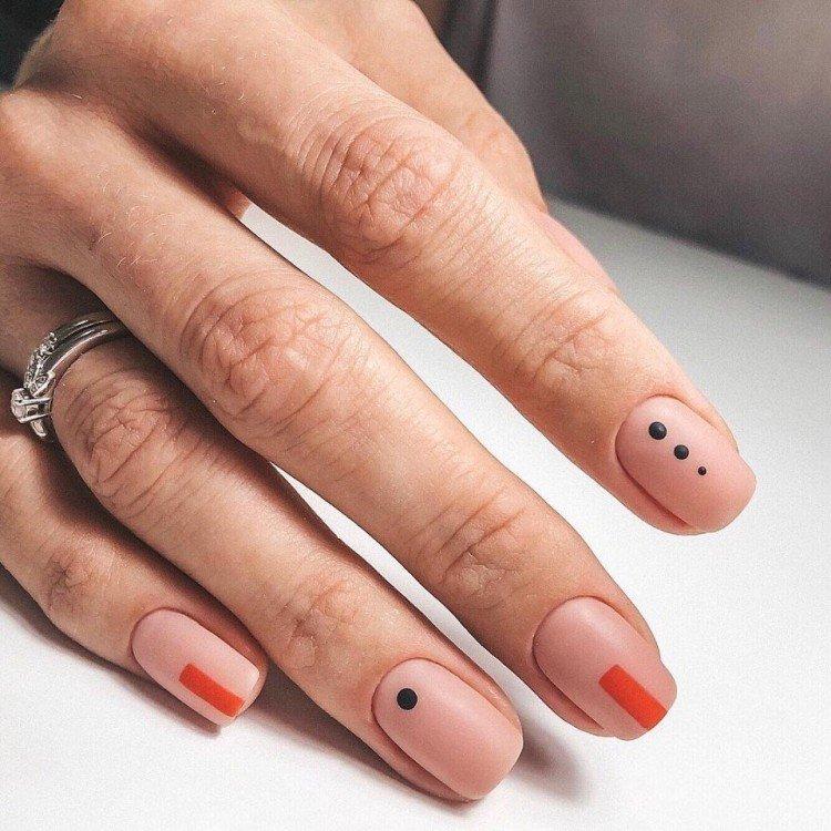 Нюдовый маникюр - фото и идеи