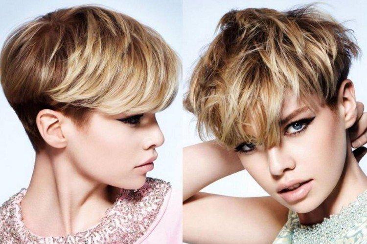 Градуированная пикси для непослушных волос