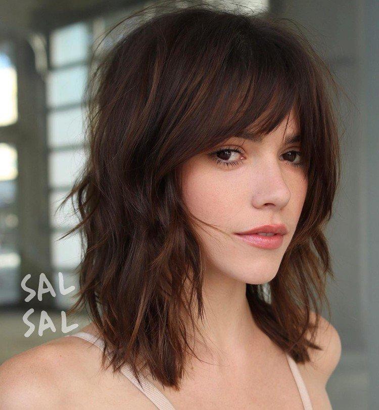 Стрижки с челкой 2021 – фото и красивые идеи