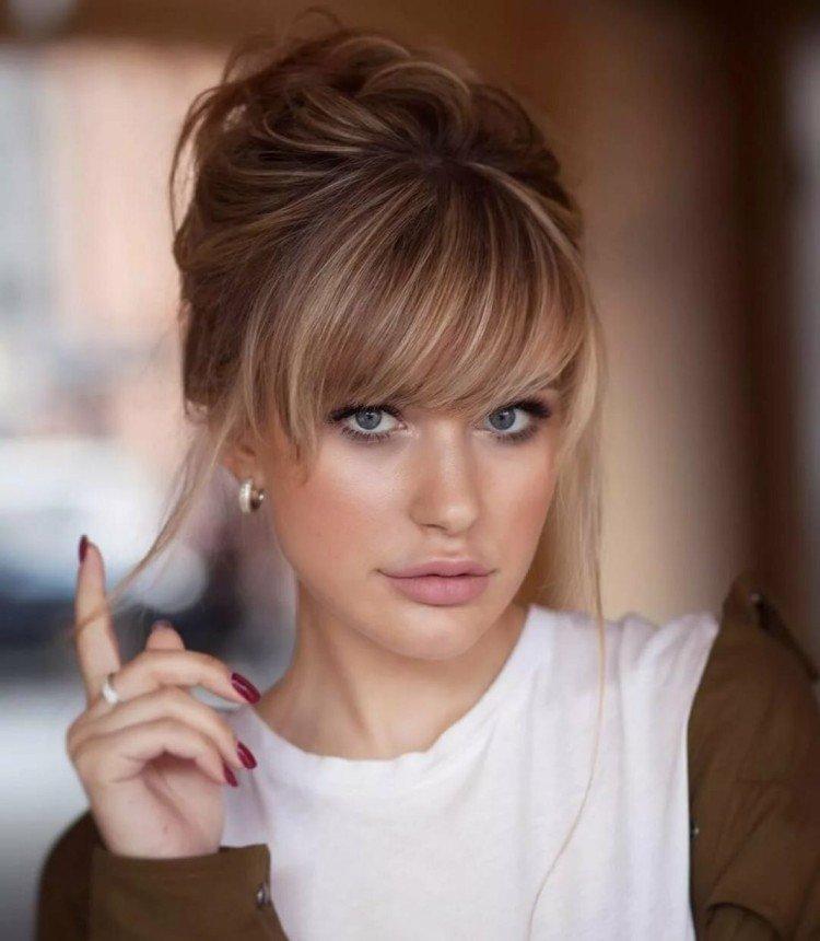 Стрижки с челкой 2021 – фото и красивые идеи