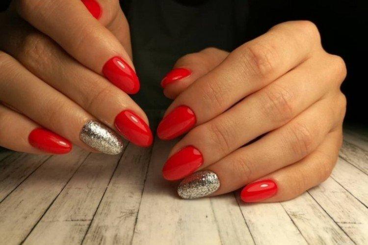 Красный маникюр – фото и красивые идеи