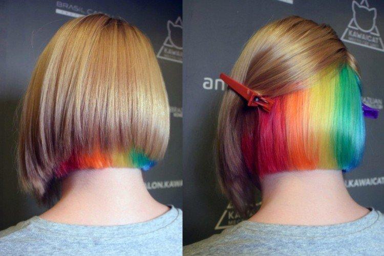 Скрытое окрашивание