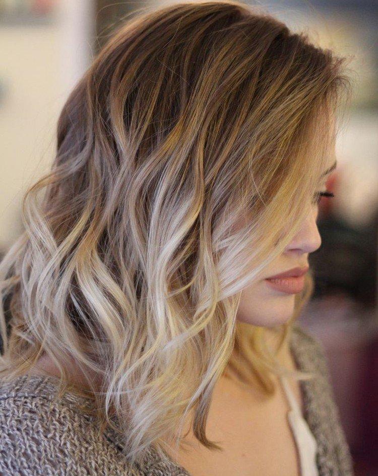 Окрашивание балаяж – фото примеров