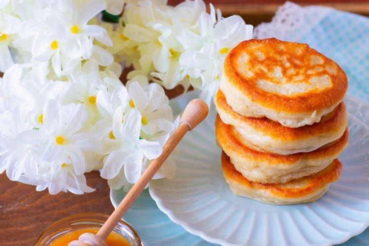 Пышные оладьи на завтрак