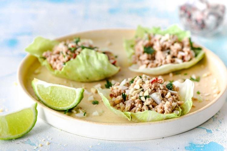 Пряная закуска из фарша индейки