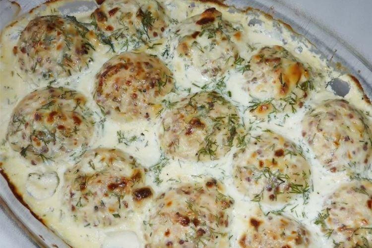 Тефтели из фарша и гречки