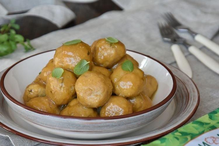 Тефтели из индейки в апельсиновой глазури