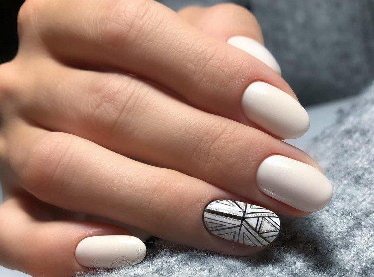 Белый маникюр - фото и идеи