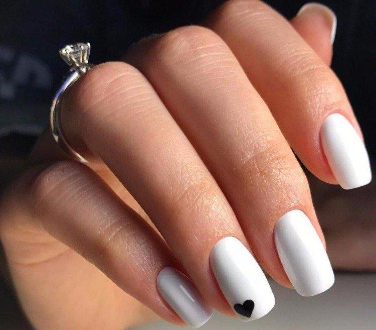 Белый маникюр - фото и идеи