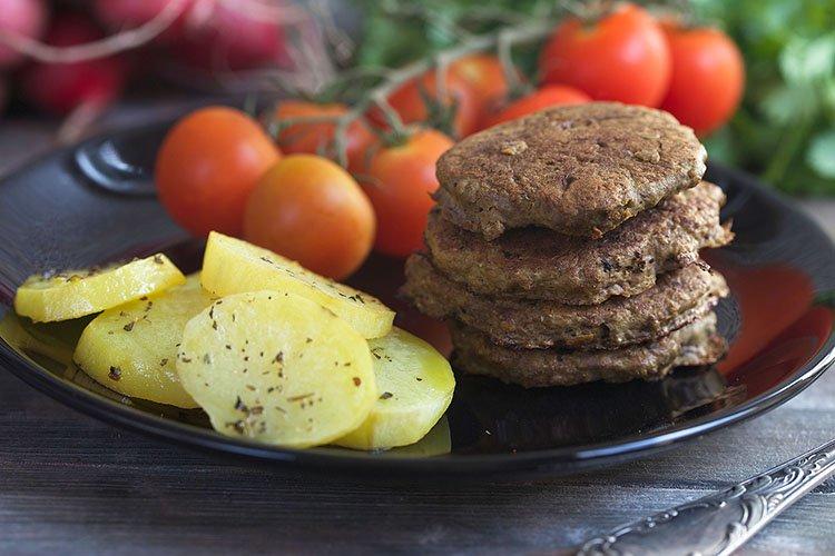 Котлеты из говяжьей печени с имбирем