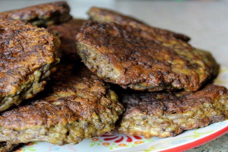 Котлеты из говяжьей печени с картошкой