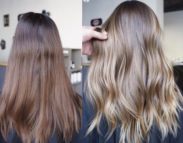 Окрашивание аиртач – фото и модные идеи