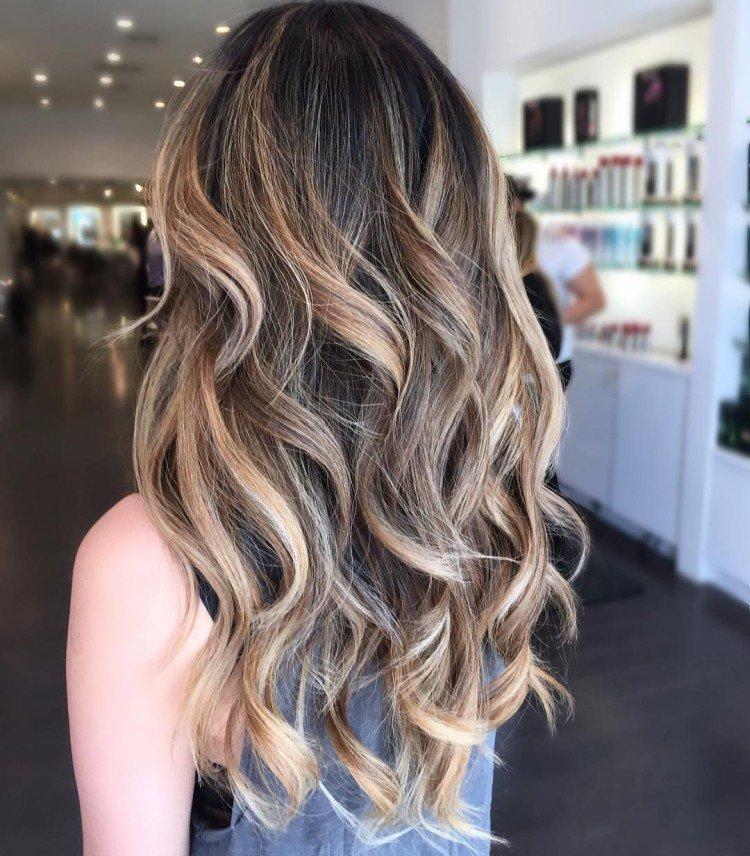 Окрашивание шатуш – фото и идеи