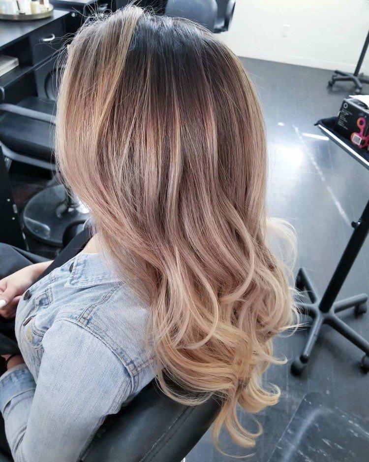 Окрашивание шатуш – фото и идеи