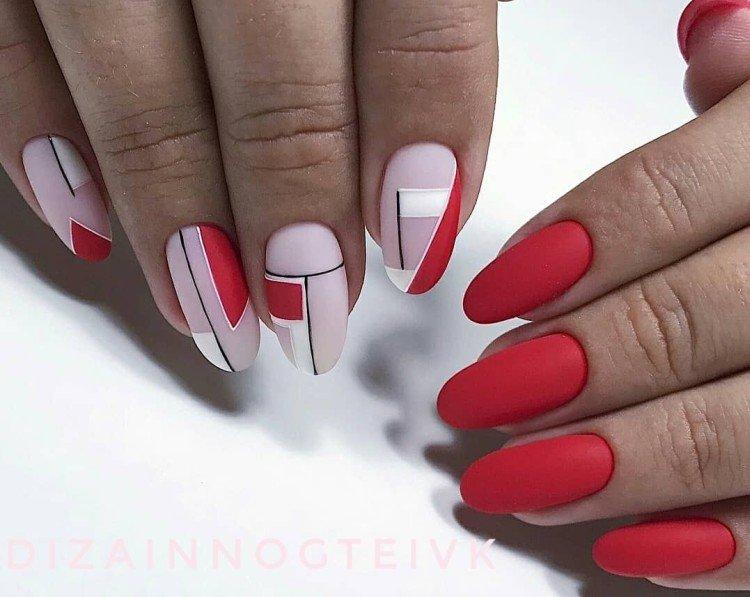 Матовый маникюр - фото и идеи