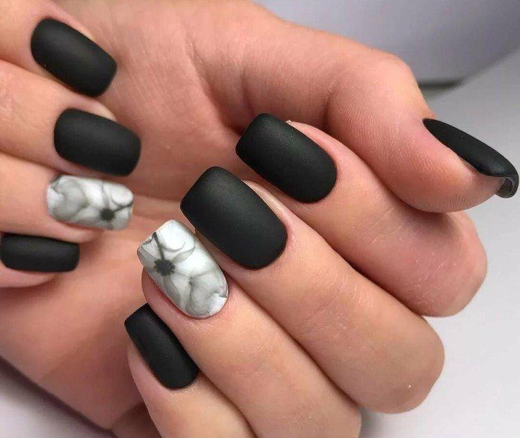 Матовый маникюр - фото и идеи