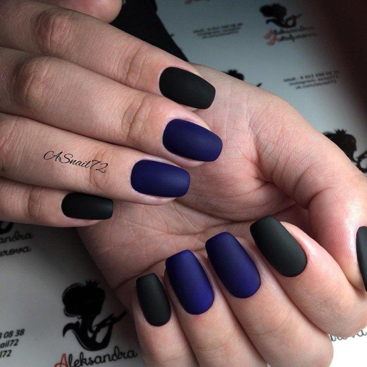 Матовый маникюр - фото и идеи