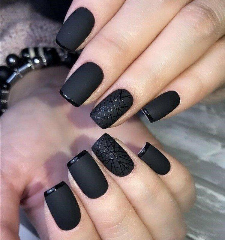 Матовый маникюр - фото и идеи