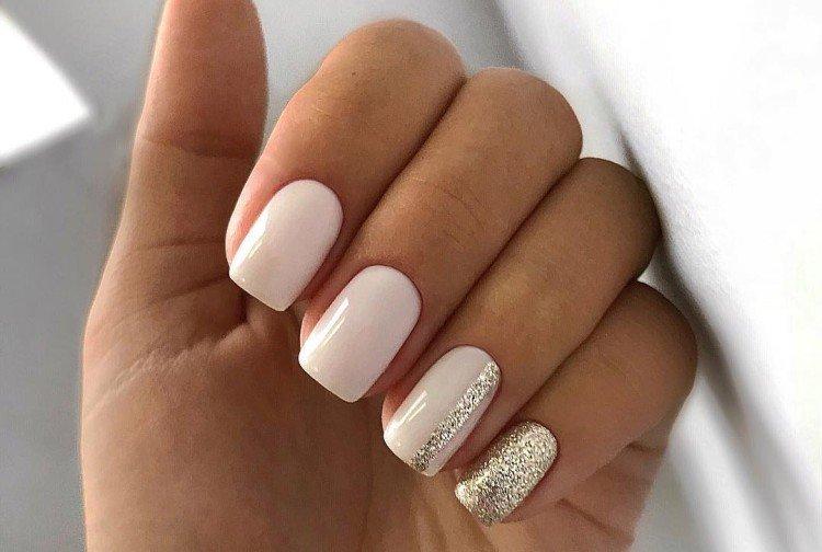 Молочный маникюр - фото и идеи