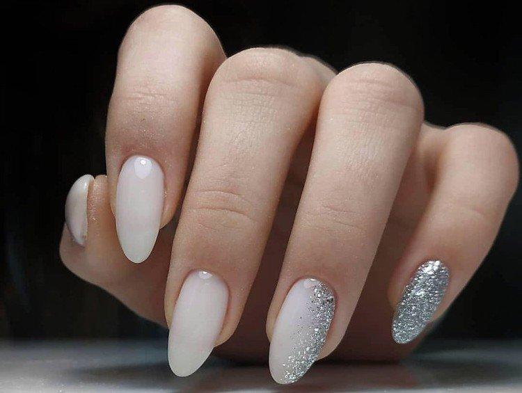 Молочный маникюр - фото и идеи