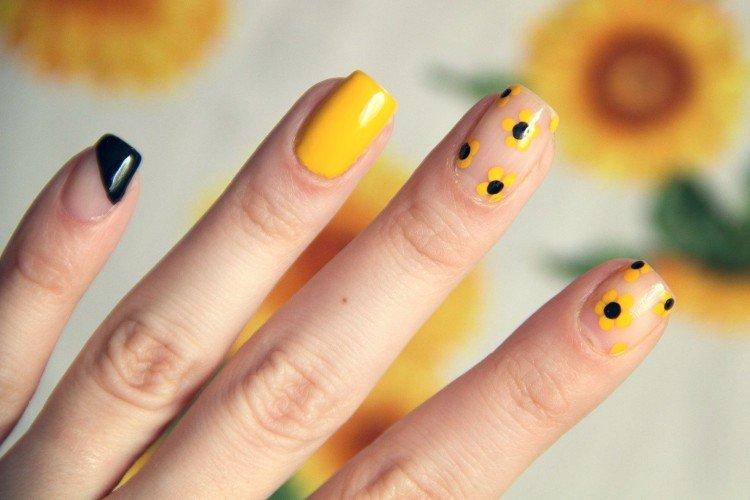 Маникюр на квадратные ногти 2021 - фото и идеи