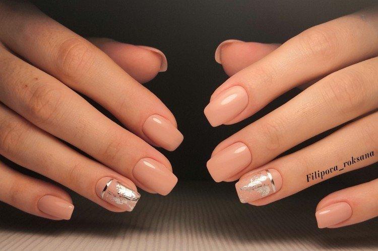 Маникюр на квадратные ногти 2021 - фото и идеи