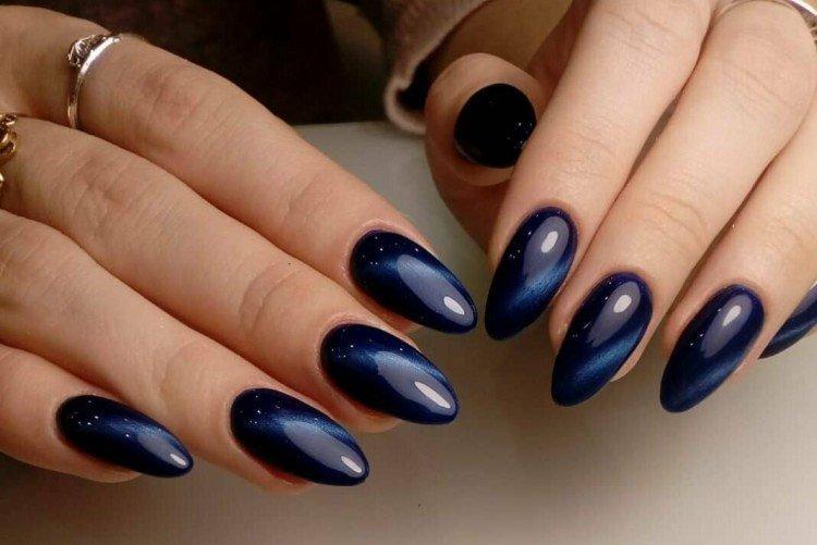 Маникюр «кошачий глаз» - фото и идеи