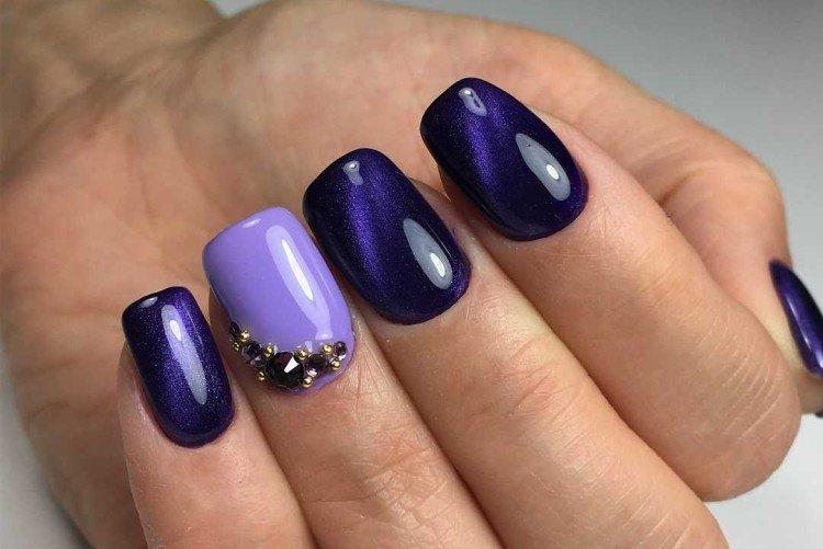 Маникюр «кошачий глаз» - фото и идеи