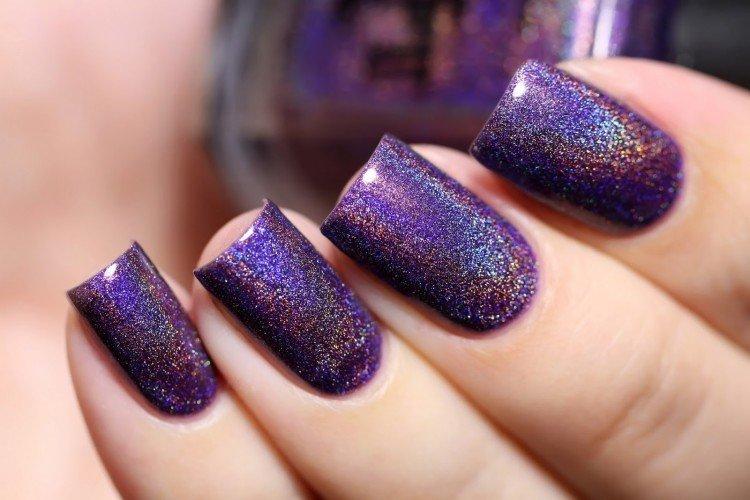 Маникюр с шиммером