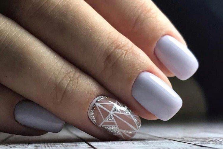 Маникюр с блестками - фото и идеи