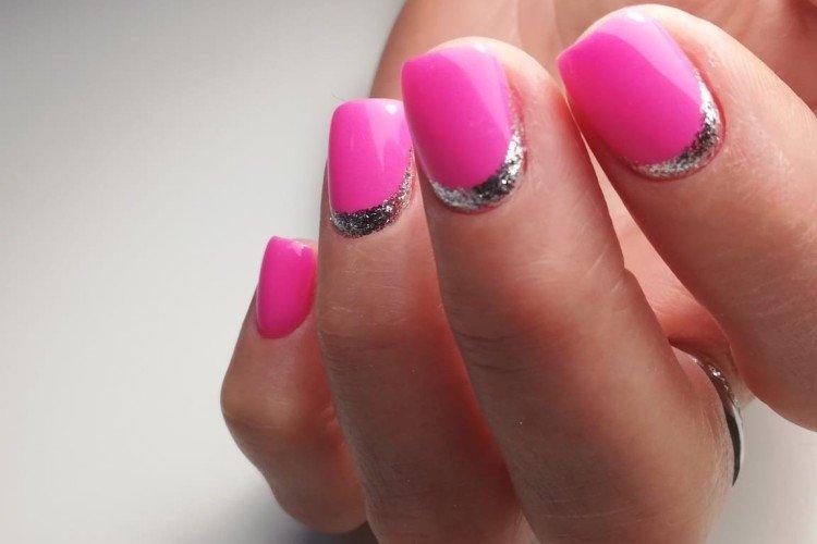 Маникюр с блестками - фото и идеи